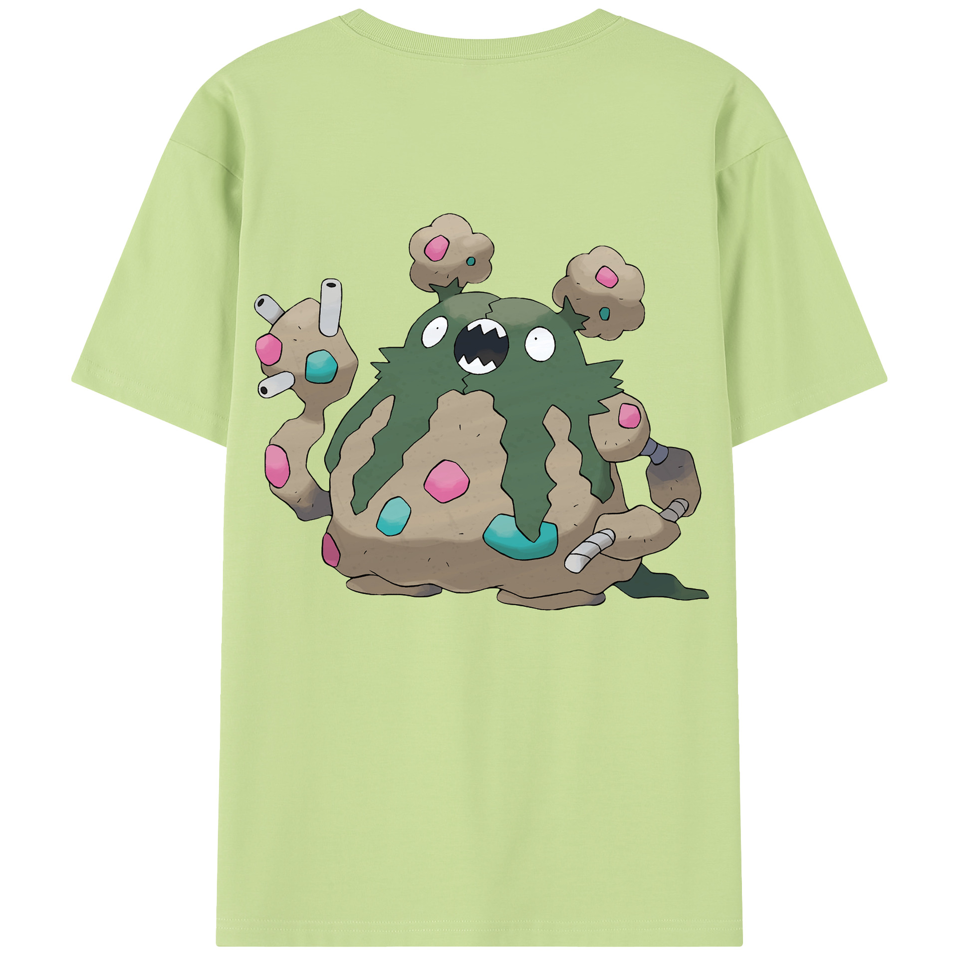 （画像用） ポケットモンスター Pokémon 綿100％半袖Tシャツ（背面プリント）